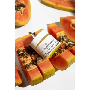 Sugar Scrub-Souffle For Body and Face "Mango-Papaya" - 1.5 oz sample jar